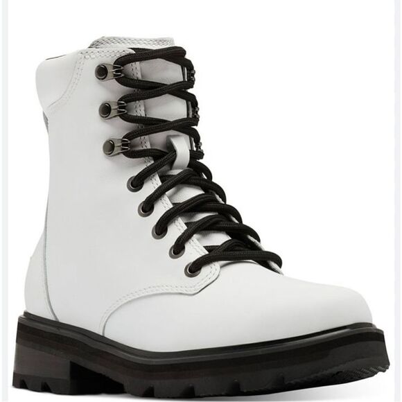 Sorel Lennox Lace Up STKD Waterproof Moto Combat Winter...